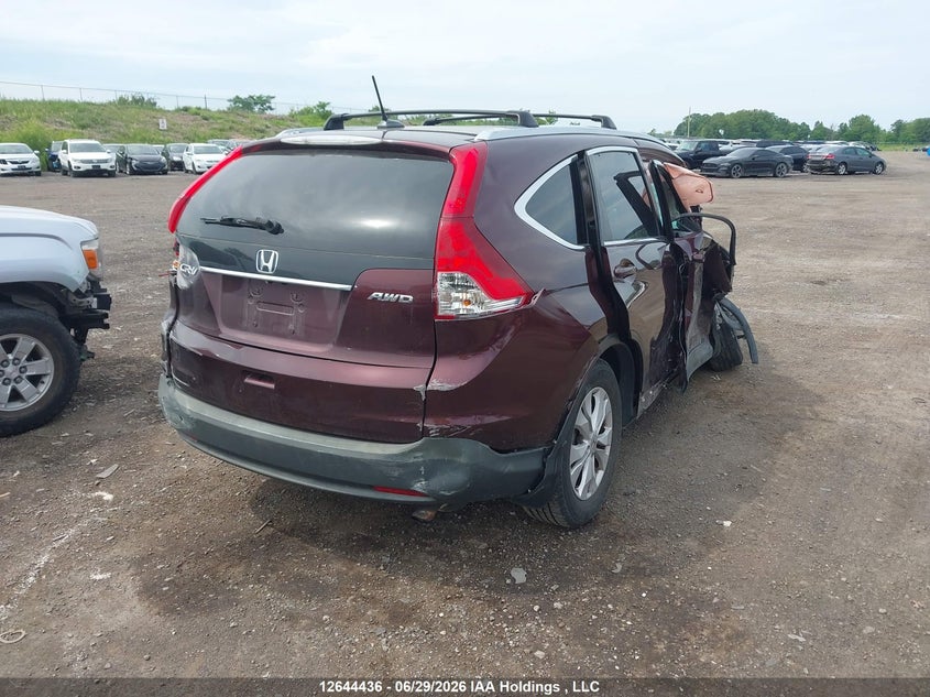 Vin: 2hkrm4h77eh104287, lot: 3045634, honda cr-v ex-l 20144