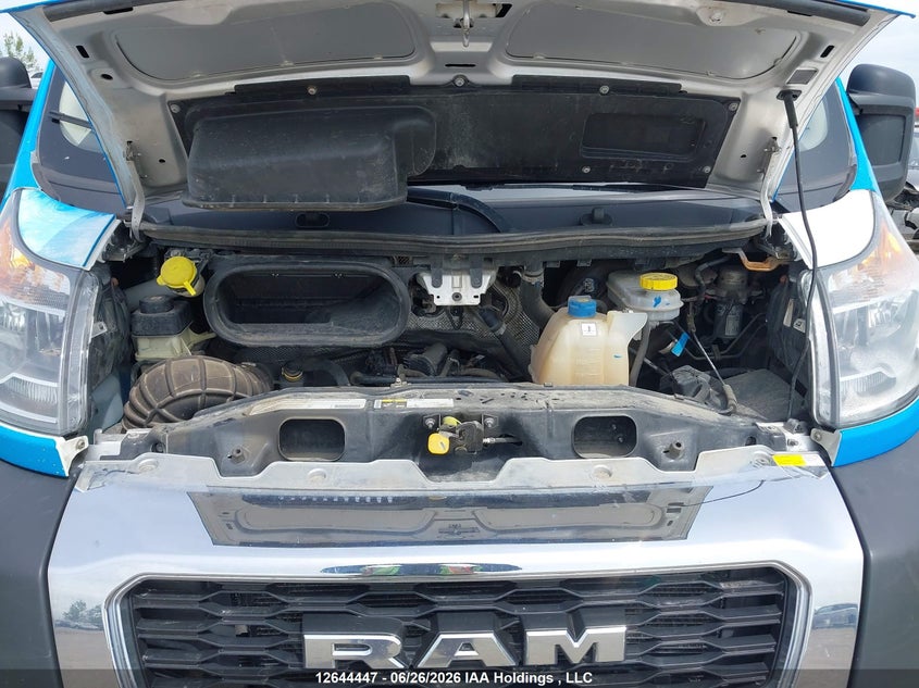 2021 Ram Promaster 3500 High Roof Extended 159 In. Wb VIN: 3C6MRVJG9ME513350 Lot: 12644447