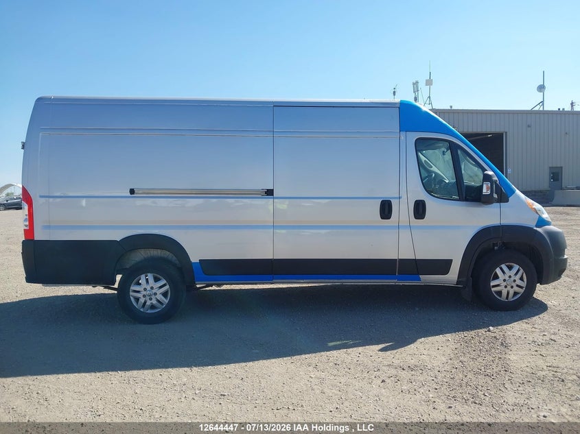 2021 Ram Promaster 3500 High Roof Extended 159 In. Wb VIN: 3C6MRVJG9ME513350 Lot: 12644447