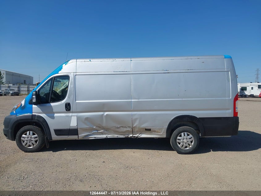 2021 Ram Promaster 3500 High Roof Extended 159 In. Wb VIN: 3C6MRVJG9ME513350 Lot: 12644447