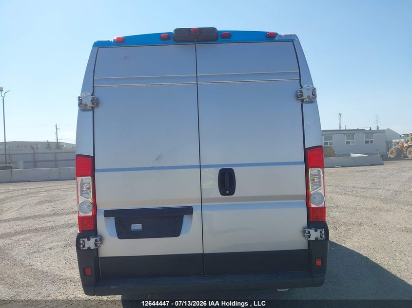 2021 Ram Promaster 3500 High Roof Extended 159 In. Wb VIN: 3C6MRVJG9ME513350 Lot: 12644447