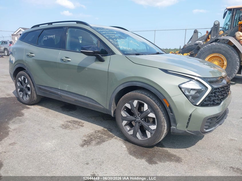 2023 Kia Sportage Lx/X-Line, Удар спереди, IAAI, VIN KNDPUCAF3P7058886