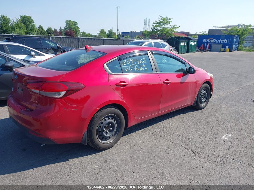 Vin: 3kpfk4a74he076167, lot: 3045660, kia forte ex/ex luxury/ex+/lx/lx+ 20174