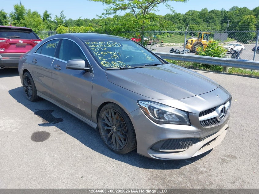 2018 Mercedes-Benz Cla 250 4Matic VIN: WDDSJ4GB4JN579041 Lot: 12644463