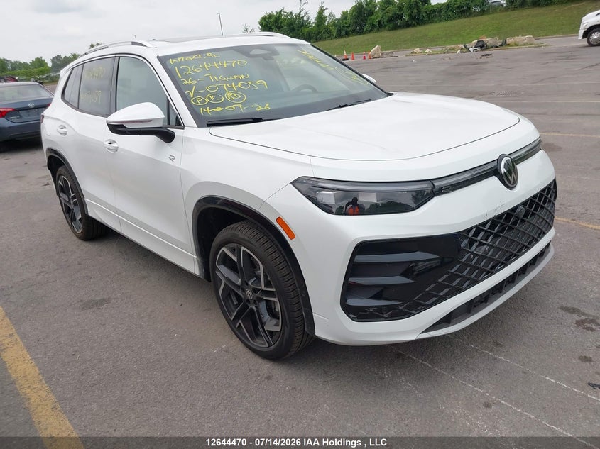 Vin: 3vvuw7rm3tm074059, lot: 3045671, volkswagen tiguan 2026 img_1