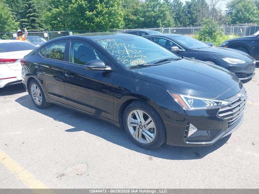 Vin: kmhd84lf9lu054827, lot: 3045674, hyundai elantra 2020 img_1