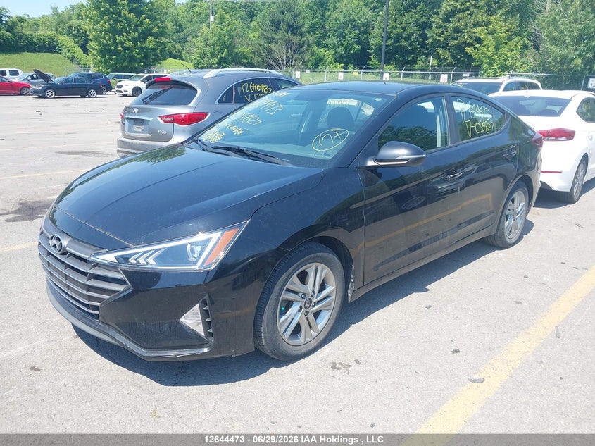 Vin: kmhd84lf9lu054827, lot: 3045674, hyundai elantra 20202