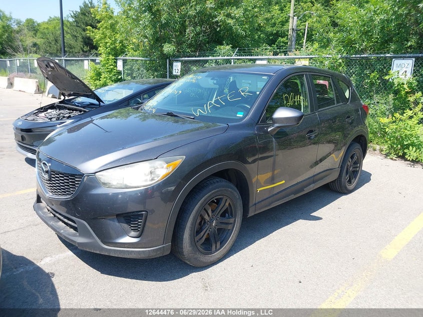 2014 Mazda CX-5, Water, IAAI, VIN JM3KE2BE9E0356069 — photo 2