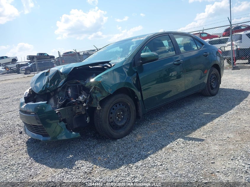 Vin: 2t1burhe4gc719222, lot: 3045692, toyota corolla le 20162