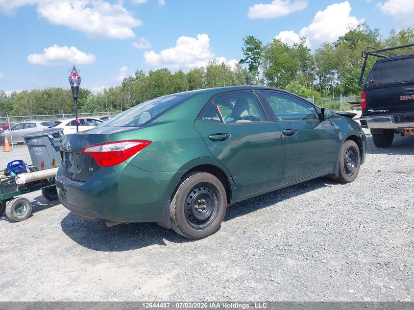 Vin: 2t1burhe4gc719222, lot: 3045692, toyota corolla le 20164