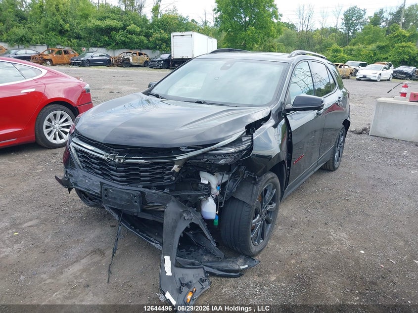 2022 Chevrolet Equinox Rs, Front, IAAI, VIN 2GNAXWEV5N6110006 — photo 2