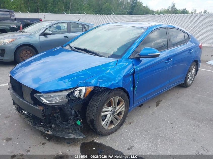 2018 Hyundai Elantra Gls, Front, IAAI, VIN KMHD84LF1JU481481 — photo 2