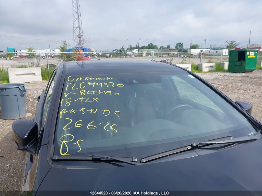 2018 Acura Tlx Elite VIN: 19UUB3F8XJA800490 Lot: 12644520