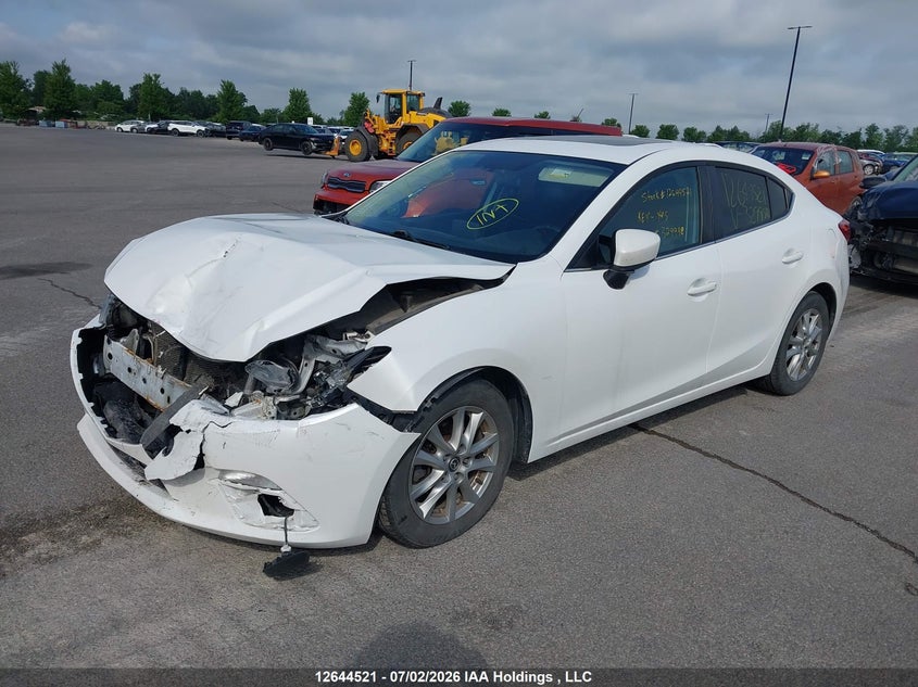 Vin: 3mzbm1v71gm329948, lot: 3045730, mazda mazda3 gs 20162