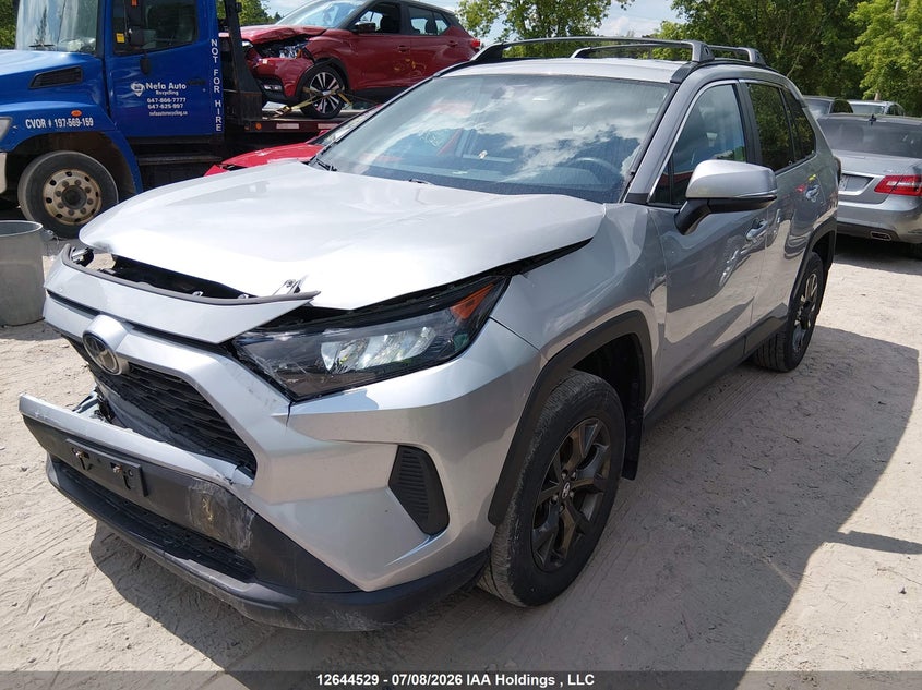 2019 Toyota RAV 4, Удар спереди, IAAI, VIN 2T3B1RFV9KC023726 — фото 2