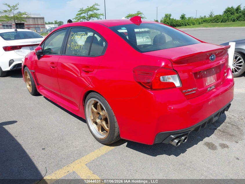 Vin: jf1va1p60k8812217, lot: 3045740, subaru wrx 20193