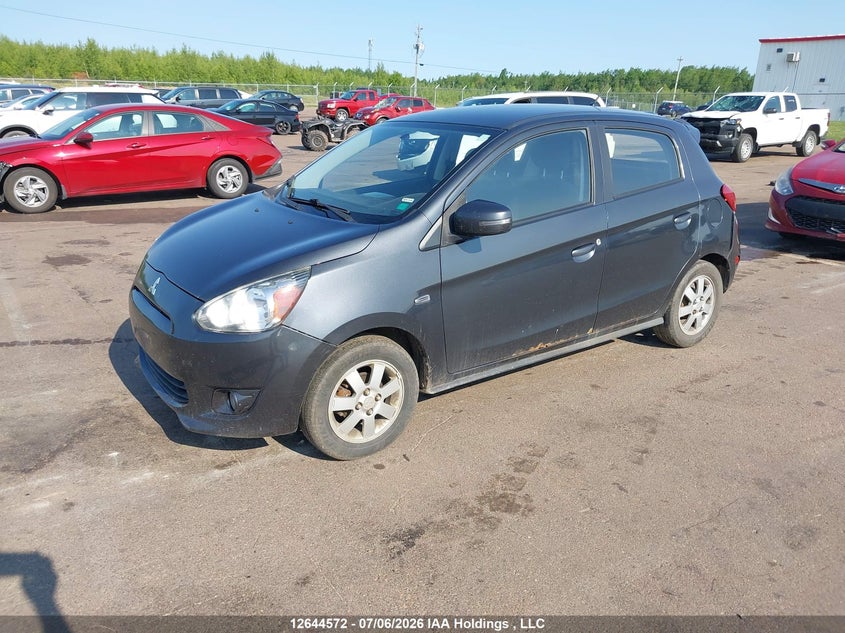 Vin: ml32a4hj4fh000316, lot: 3045782, mitsubishi mirage se 20152