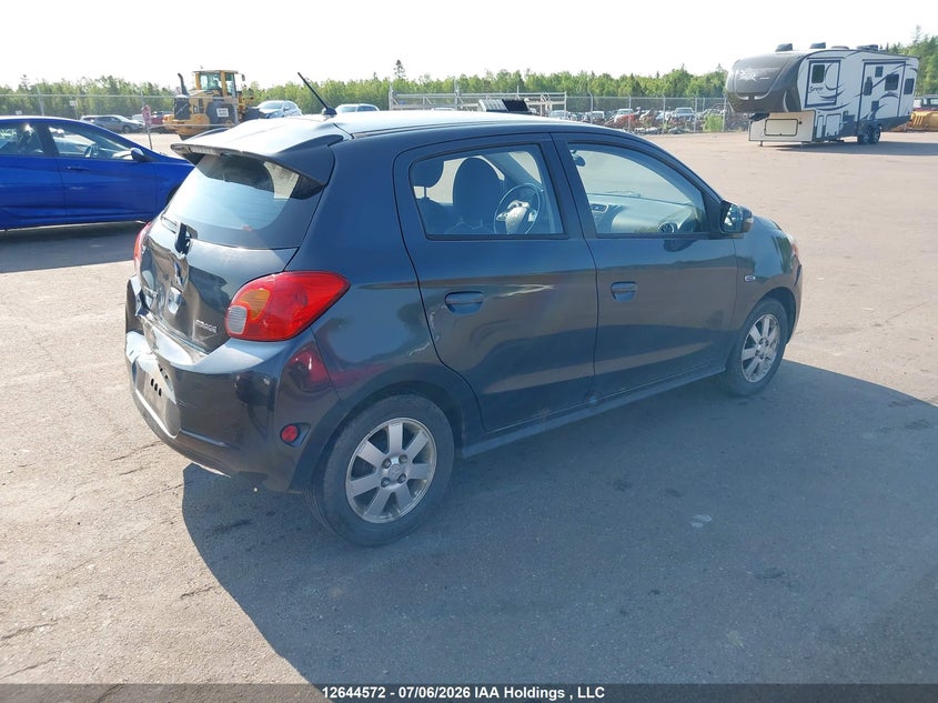 Vin: ml32a4hj4fh000316, lot: 3045782, mitsubishi mirage se 20154