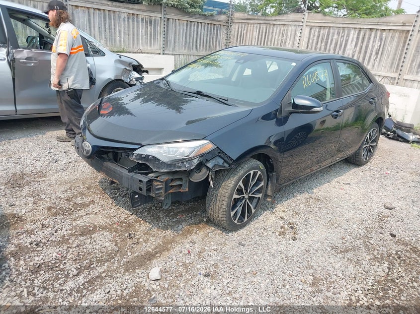 2017 Toyota Corolla, Удар спереди, IAAI, VIN 2T1BURHE2HC832197 — фото 2