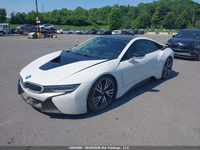 Vin: wby2z2c50gv675618, lot: 3045800, bmw i8 20162