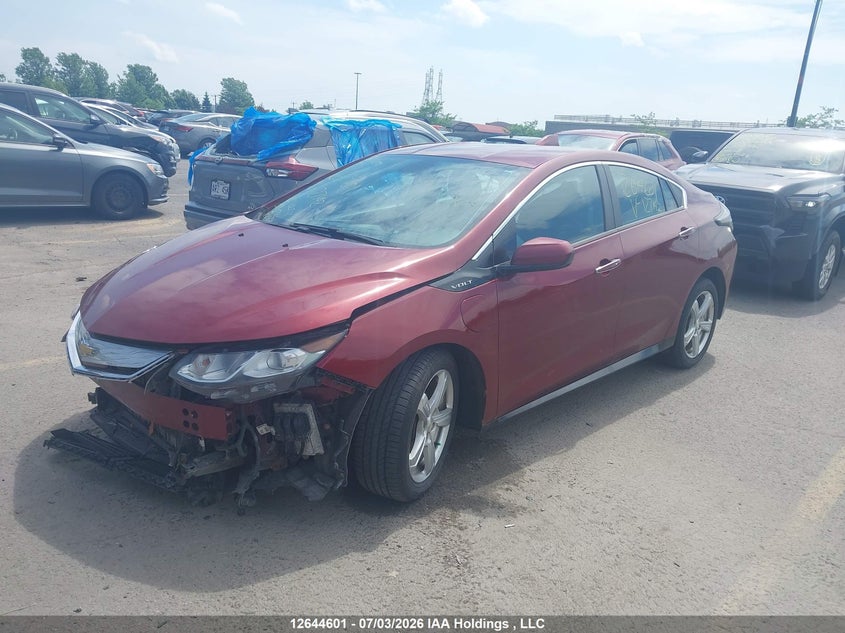2016 Chevrolet Volt, Front, IAAI, VIN 1G1RA6S51GU127142 — photo 2