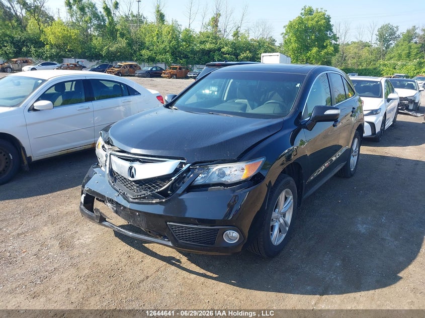 2015 Acura RDX, Front, IAAI, VIN 5J8TB4H54FL800873 — photo 2