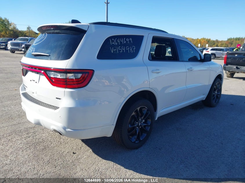 Vin: 1c4rdjdg3tc154987, lot: 3045916, dodge durango gt 20264