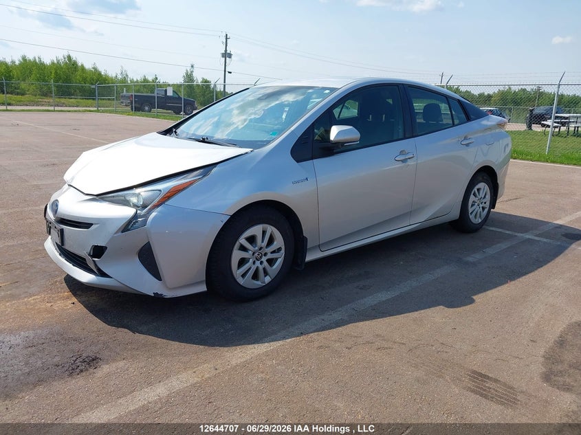2018 Toyota Prius, Удар спереду, IAAI, VIN JTDKBRFU9J3589146 — фото 2