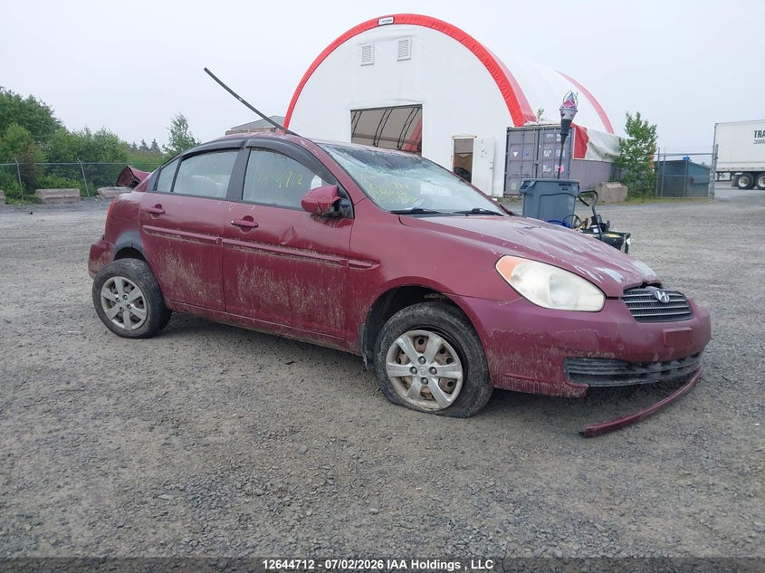 2009 Hyundai Accent 25Th Anniversary/Gl/Gls/L, Перекидання, IAAI, VIN KMHCN45C59U357698