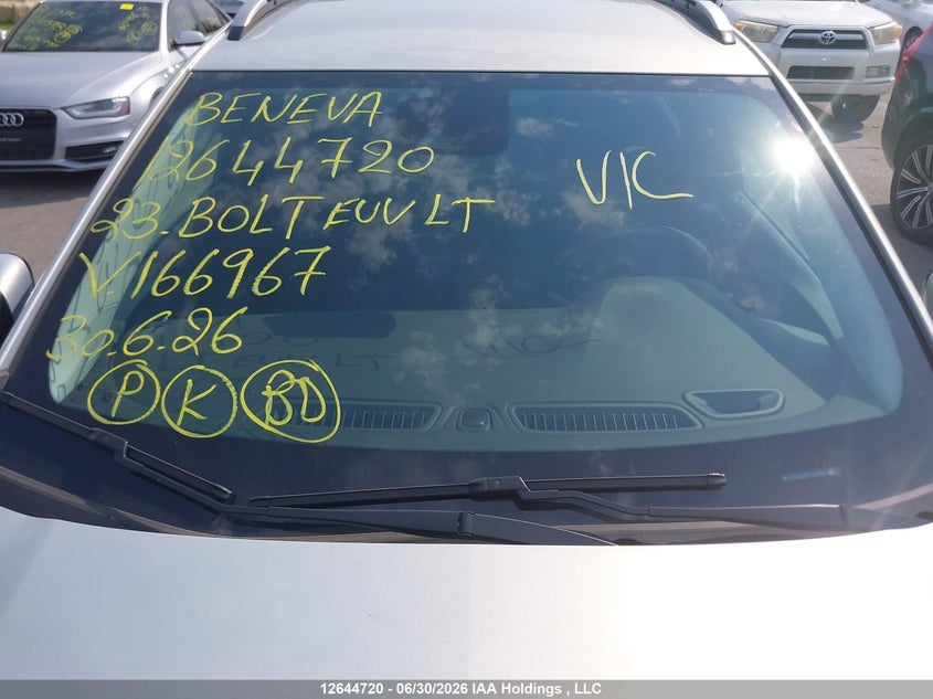 2023 Chevrolet Bolt Euv Lt VIN: 1G1FY6S09P4166967 Lot: 12644720