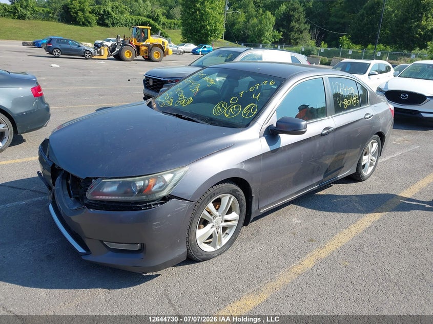 2013 Honda Accord, Front, IAAI, VIN 1HGCR2F53DA801489 — photo 2