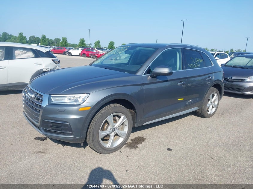 2019 Audi Q5, Water, IAAI, VIN WA1BNAFY7K2050134 — photo 2