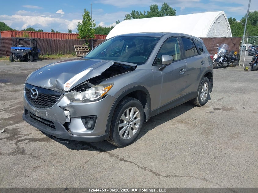 2013 Mazda CX-5, Front, IAAI, VIN JM3KE2CE8D0157446 — photo 2