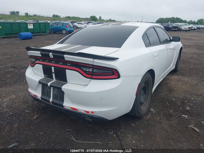Vin: 2c3cdxagxgh235215, lot: 3045993, dodge charger police 20164