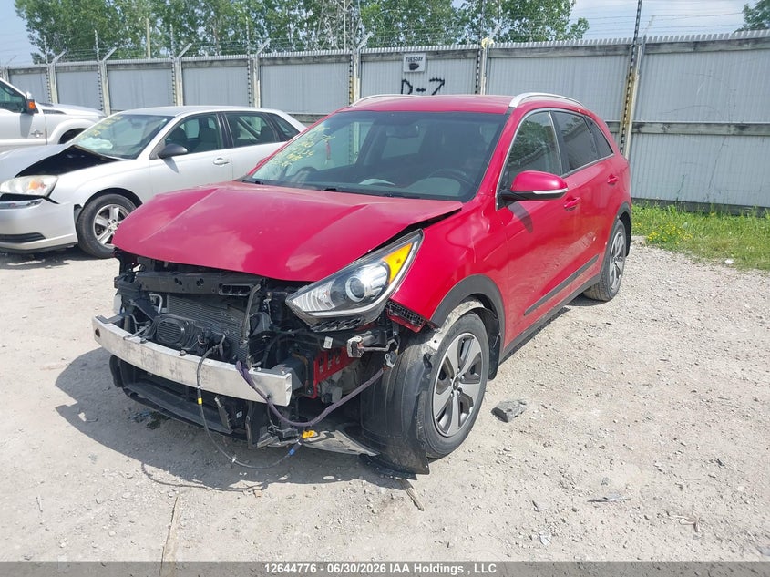 2017 Kia Niro, Удар спереди, IAAI, VIN KNDCC3LC5H5093334 — фото 2