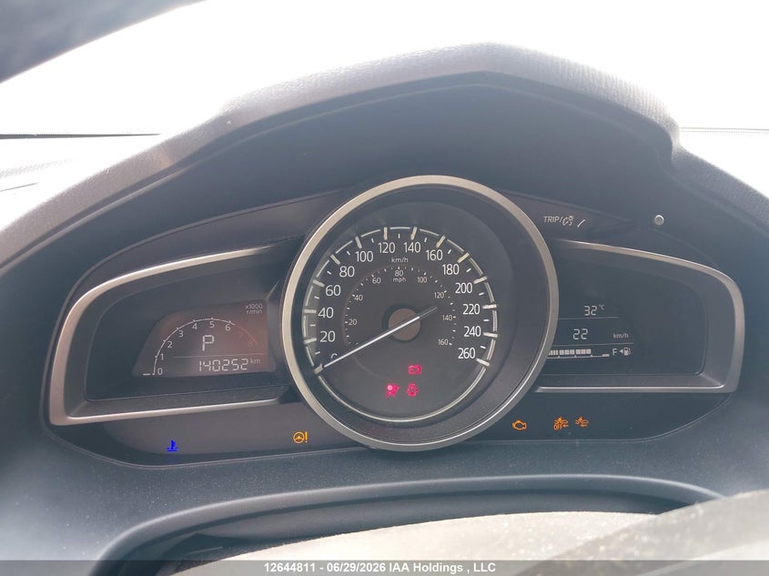 2017 MAZDA 3 SEDAN 2.0L I-4 DI, DOHC, VVT, 155HP