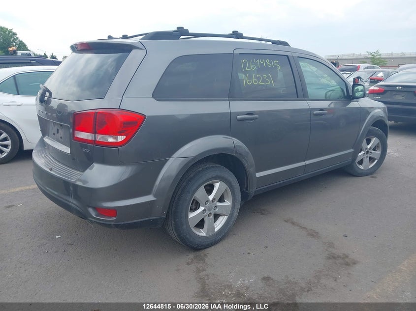 Vin: 3c4pdccg7ct166231, lot: 3046044, dodge journey sxt 20124