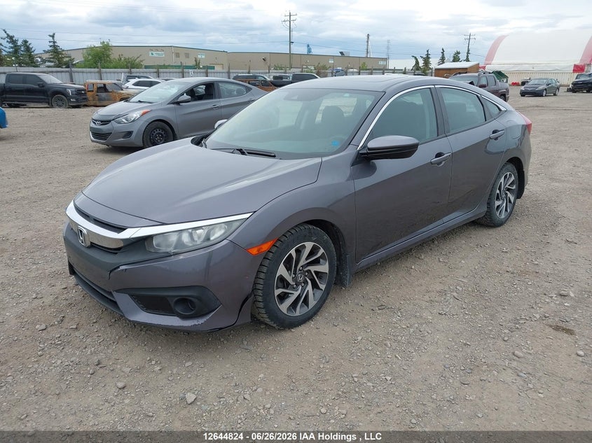 2017 Honda Civic, Угон, IAAI, VIN 2HGFC2F81HH033592 — фото 2