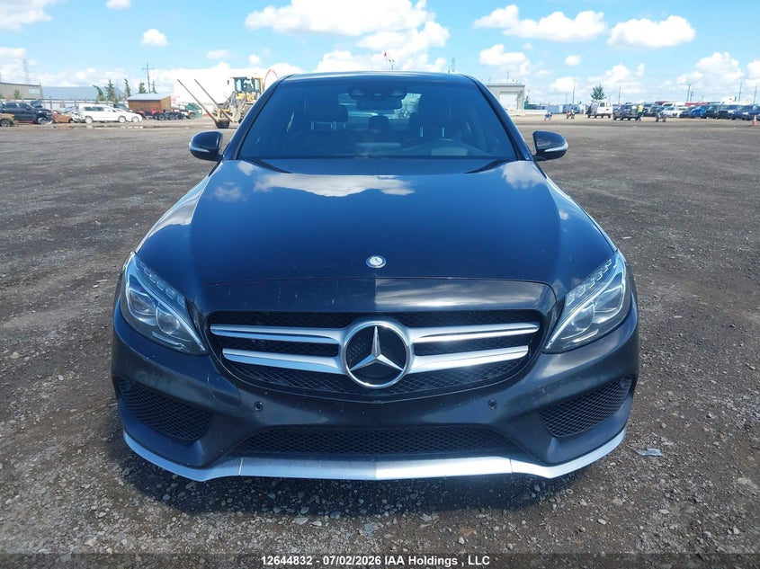 2015 Mercedes-Benz C 400 4Matic VIN: 55SWF6GB5FU022586 Lot: 12644832