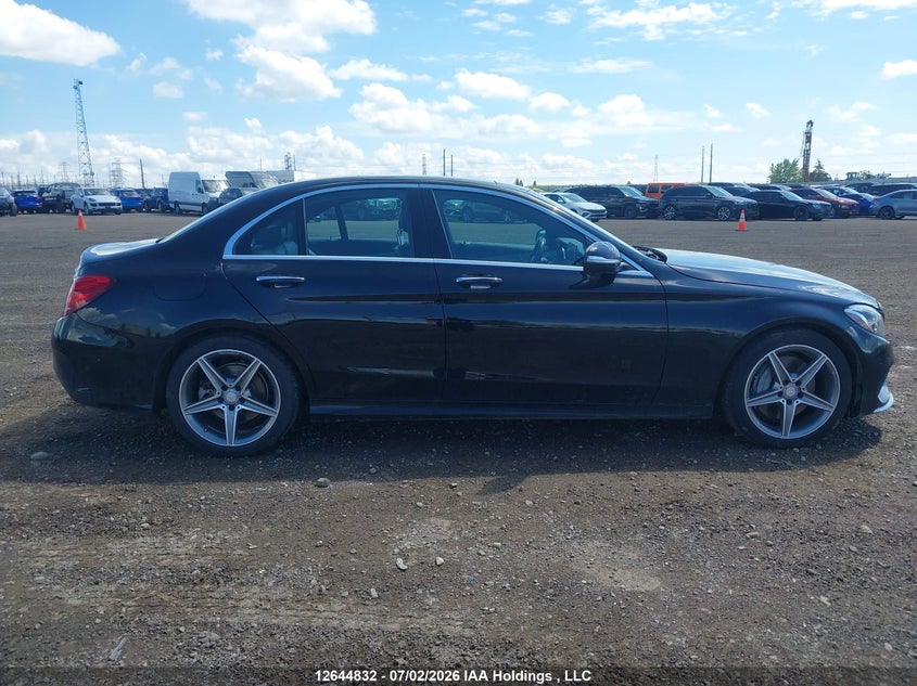 2015 Mercedes-Benz C 400 4Matic VIN: 55SWF6GB5FU022586 Lot: 12644832