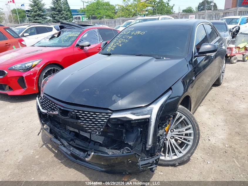 2021 Cadillac CT4, Left Front, IAAI, VIN 1G6DF5RL3M0133371 — photo 2