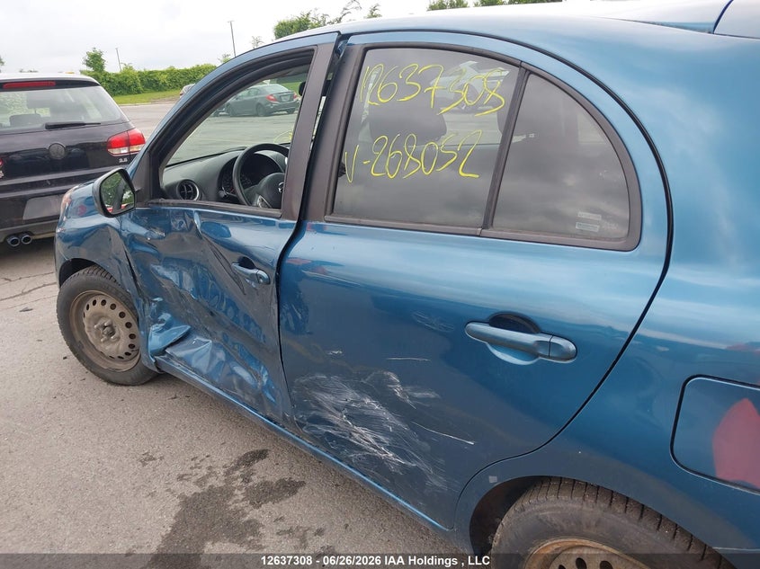 2015 Nissan Micra S/Sr/Sv VIN: 3N1CK3CP8FL268052 Lot: 12637308X