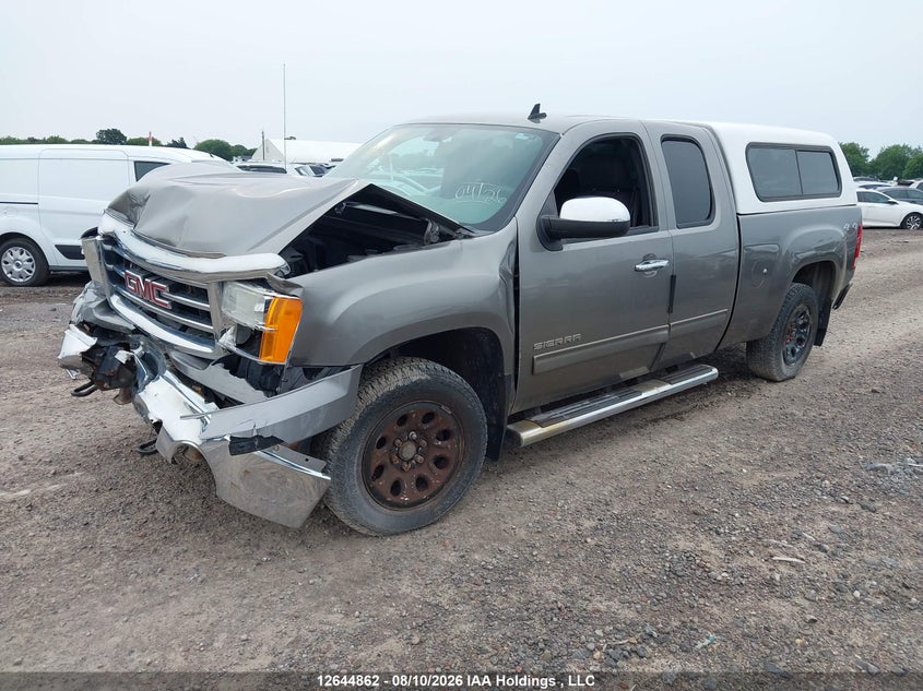 2012 GMC Sierra, Удар спереди, IAAI, VIN 1GTR2UEA6CZ262485 — фото 2