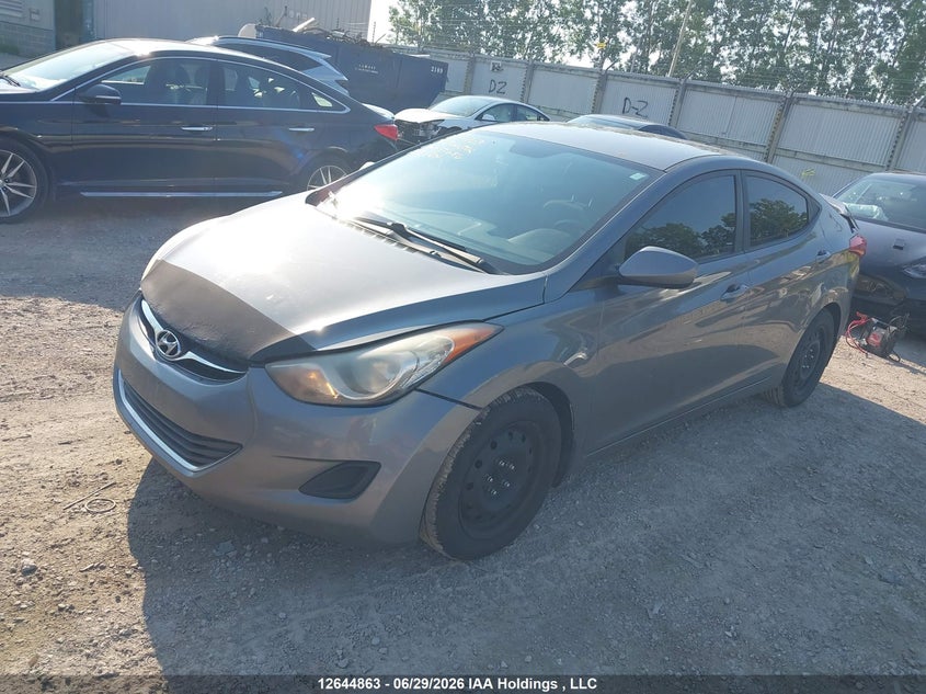 2013 Hyundai Elantra, Удар ззаду, IAAI, VIN 5NPDH4AE7DH451656 — фото 2