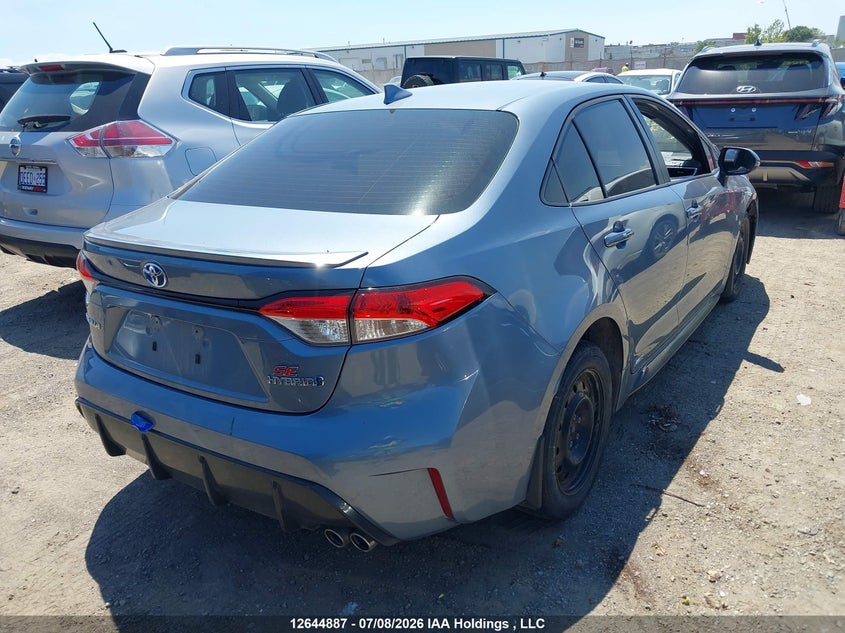 Vin: jtdbdmhe2r3013137, lot: 3046119, toyota corolla hybrid se 20244