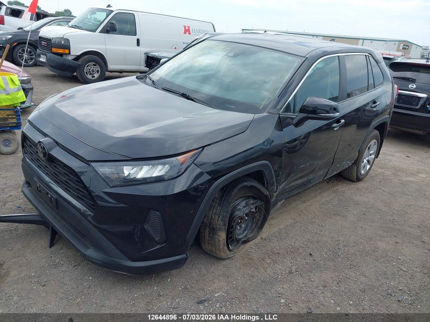 Vin: 2t3b1rfv8nc299786, lot: 3046128, toyota rav4 le 20222