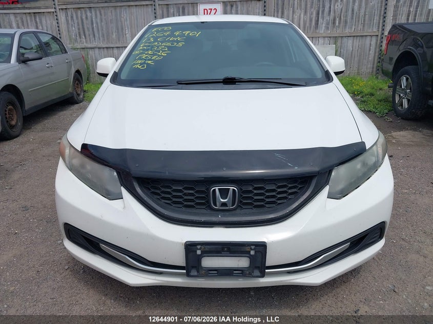 2013 HONDA CIVIC SEDAN 1.8L I-4 VVT, 140HP