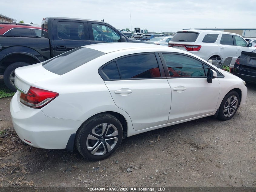 2013 HONDA CIVIC SEDAN 1.8L I-4 VVT, 140HP