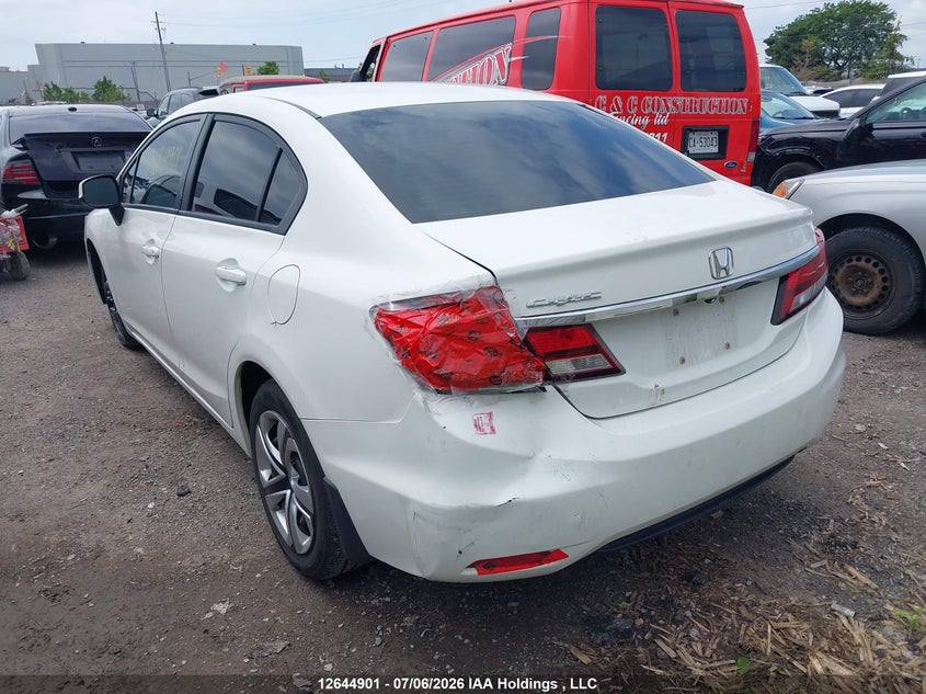 2013 HONDA CIVIC SEDAN 1.8L I-4 VVT, 140HP