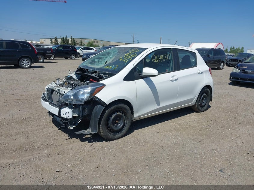 2018 Toyota Yaris, Front, IAAI, VIN VNKKTUD31JA097269 — photo 2